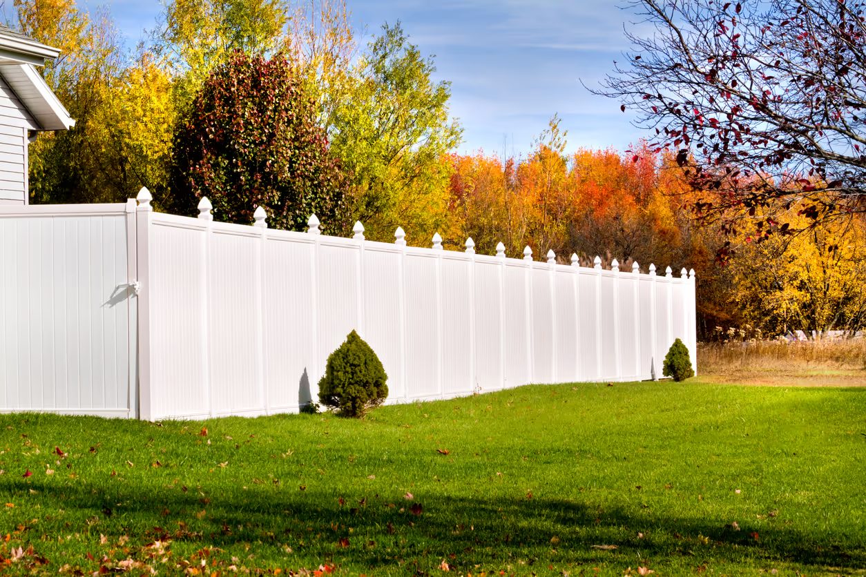 Vinyl fencing installation